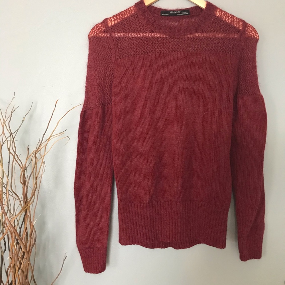 All Saints Mohair Sweater